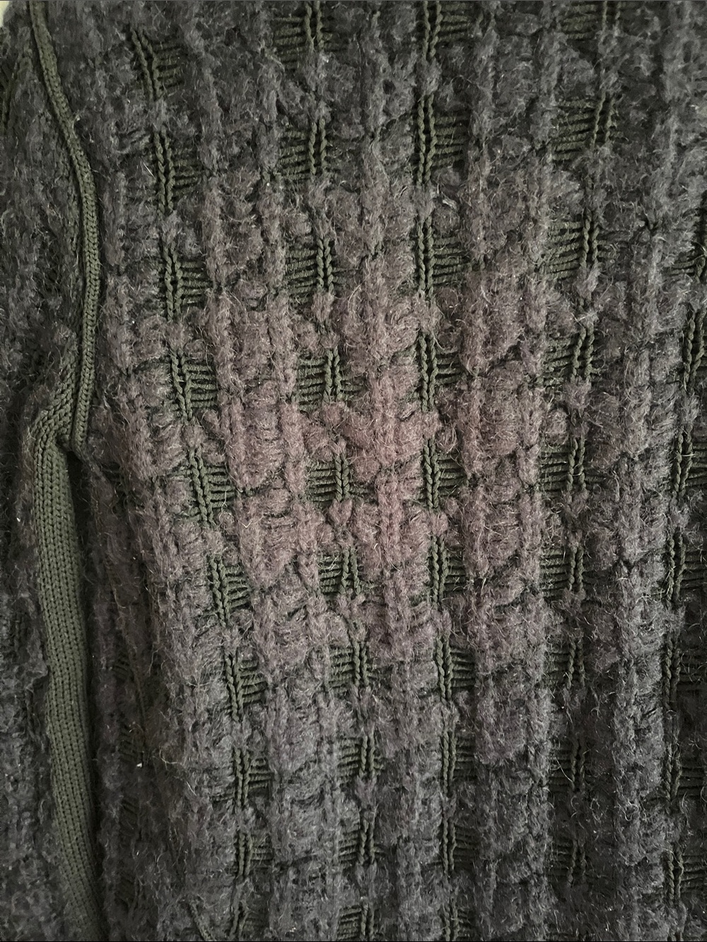 Maje Garcon Cable Knit Crop Cardigan Jacket - Picture 9 of 16